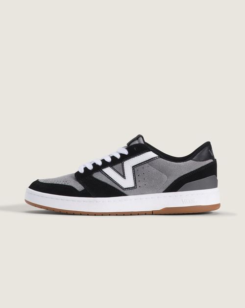 Tenis Lowland ComfyCush Leather Negro RDE2