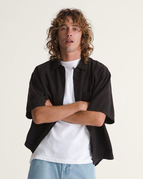 Camisa Van Doren Negro 4BLK