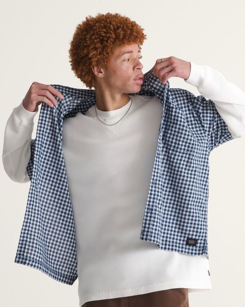 Camisa Larkpur Azul 6FOB
