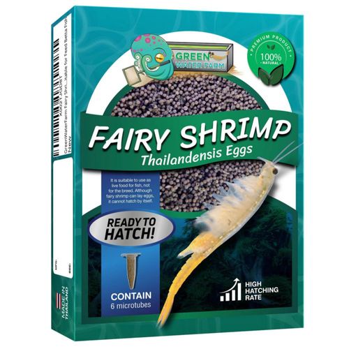 Alimento para Peces HUEVOS de Camarón de Agua Dulce GREEN WATER FARM 20g