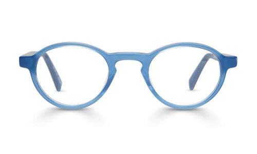 Lentes de Lectura eyebobs Board Stiff Redondos Retro Celeste 3.00