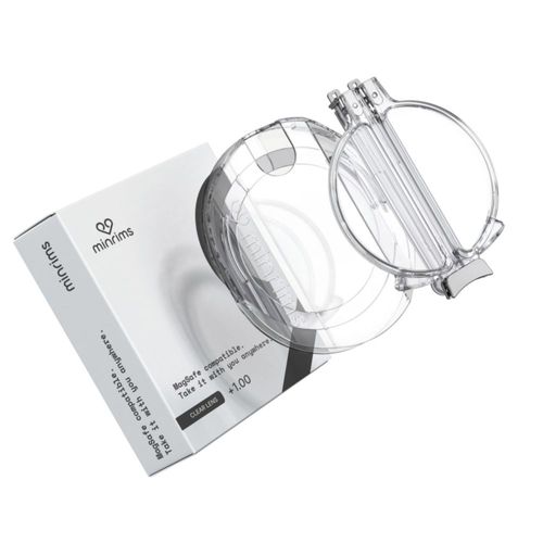 Anteojos Correctores Minrims Slim Plegables con Filtro de Luz Azul