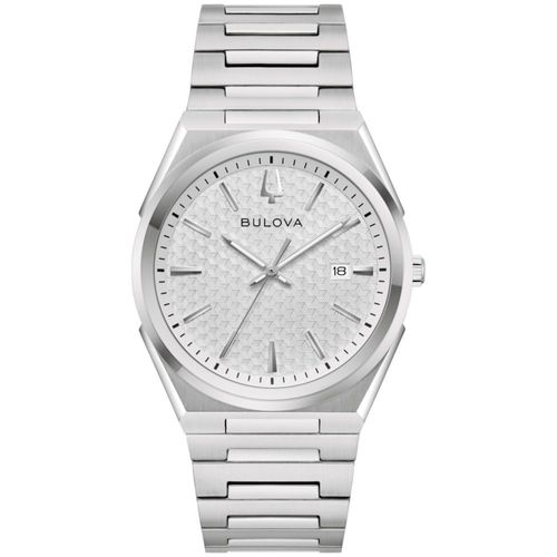 Reloj Bulova 96B481 de Cuarzo Plata Acero Inoxidable con Calendario