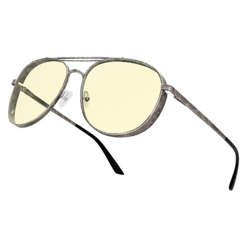 Gafas de Sol Gunnar Fallout Gunmetal Aviador con Filtro de Luz Azul