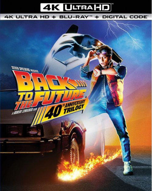 Película Trilogía Volver al Futuro 40º Aniversario 4K Blu-ray
