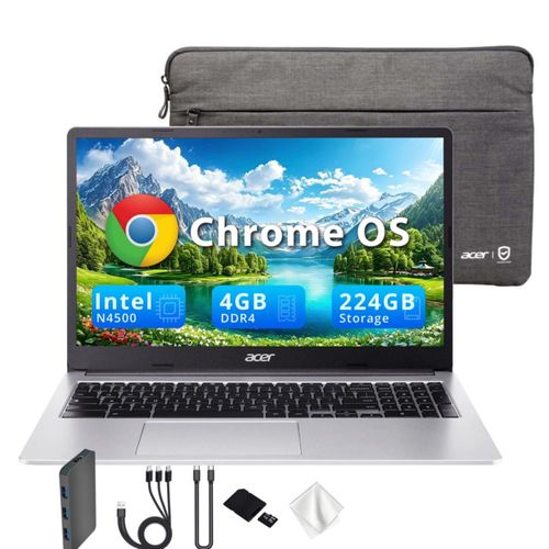 Notebook Acer Chromebook 315 15.6" FHD Intel N4500 4GB 224GB