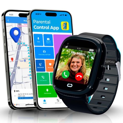 Reloj Inteligente Emojikidz con Rastreador GPS Cámara HD y Alertas SOS