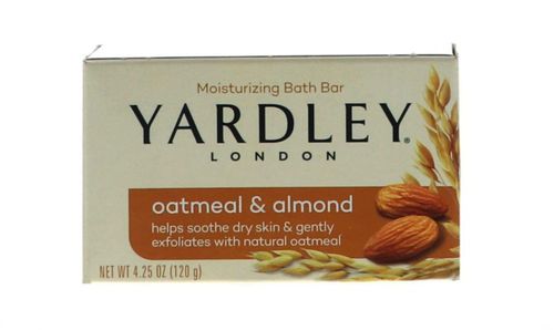Jabón en Barra Yardley Avena y Almendra 120g Set de 3