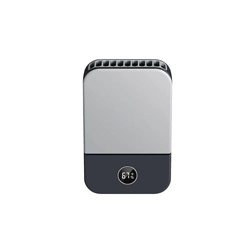 Ventilador de Mano con Pantalla Digital, Ajuste Continuo 1-100,Portátil, Ligero y Silencioso para Oficina.HOGAWAY