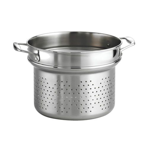 Colador de Alimentos Tramontina Signature de Acero Inoxidable para Olla de 8 Cuartos