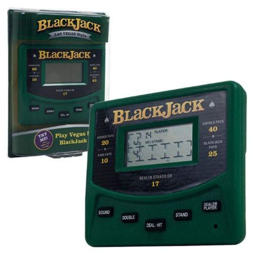 Juego Electrónico de Blackjack Portátil RecZone Estilo Las Vegas