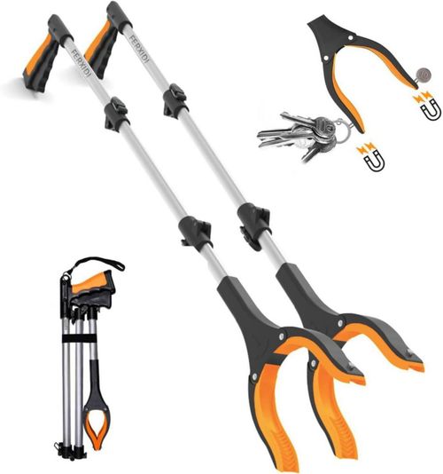 Herramienta Recolectora Plegable FERXIDI 109 cm con 2 Imánes