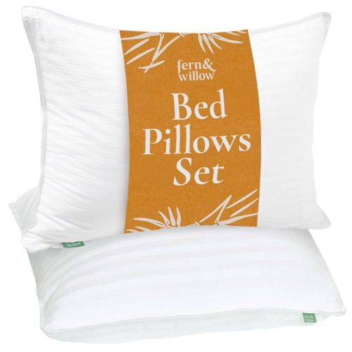 Set de Almohadas Fern and Willow Queen 71x51 cm Frescas