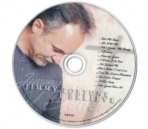 Disco compacto FORTUNE JIMMY I Believe Música Gospel