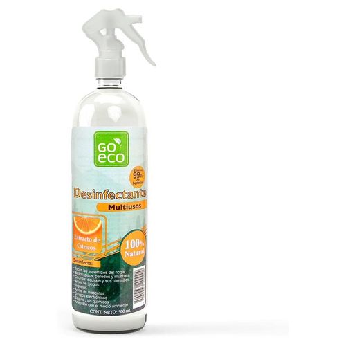 Desinfectante Multiuso 100% Orgánico Biodegrad. 500ml Go Eco