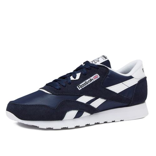 Tenis Reebok Classic Nylon Azul Marino para hombre