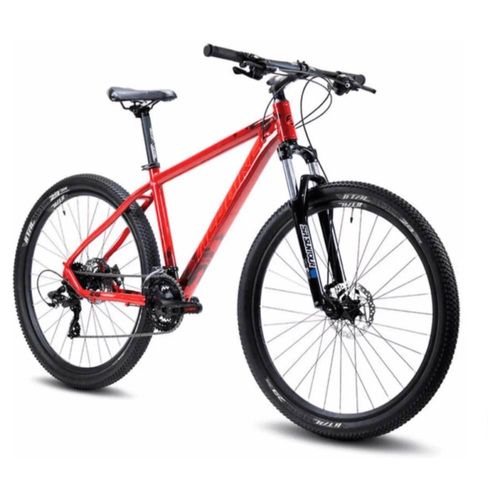 Bicicleta Sierra R27.5 Alubike Rojo Aluminio 24V Mediana -End_