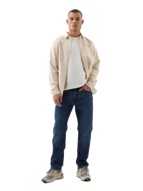 Jeans GAP Hombre Corte Recto Lavado Oscuro 34X34