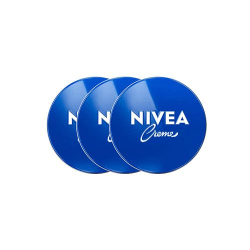 Set de 3 Cremas Hidratantes NIVEA Clásico de 240 ml en Lata
