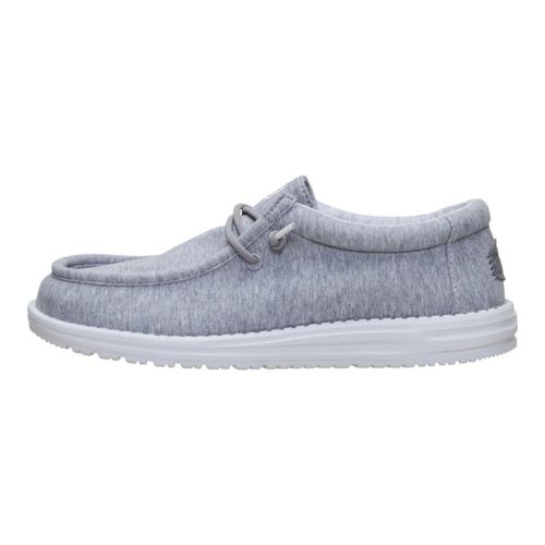Zapatos HEYDUDE Wally Stretch Jersey Gris Mocasines Slip-On