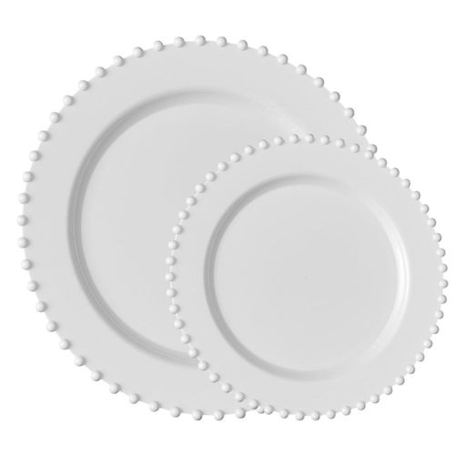Platos Desechables de Plástico Plasticpro 32 Piezas 18 y 25 cm