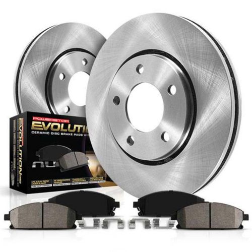 Kit de Frenos PowerStop Z17 Pastillas Cerámicas y Discos Traseros