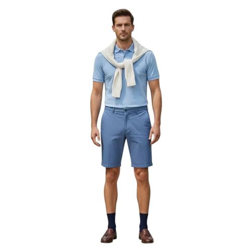 Bermuda Hugo Boss Casual Old Money Azul