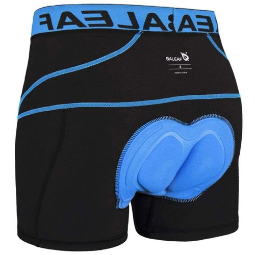 Calzoncillos baleaf para hombre con shorts de ciclismo acolchados 3D azul XXL