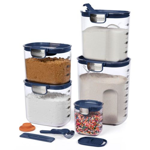 Set de Contenedores Herméticos ProKeeper de 9 Piezas para Almacenamiento de Alimentos