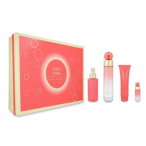 Set 360° Coral 4Pzs