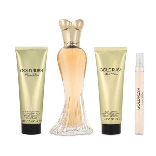Set Paris Hilton Gold Rush 4 Pzs