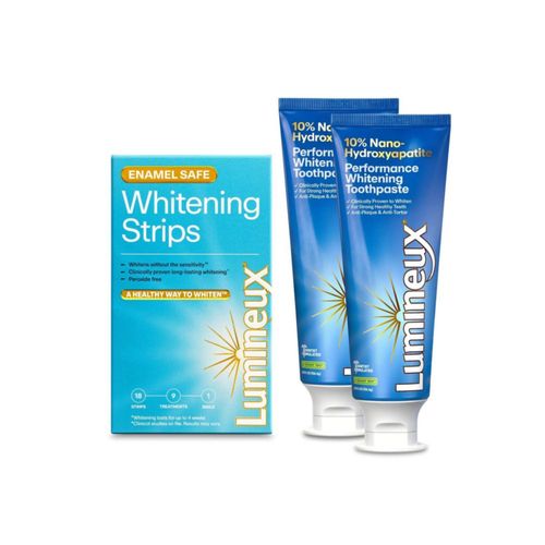 Kit Blanqueador Dental Lumineux Nano Hidroxiapatita Paquete de 2