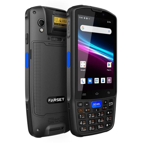 Escáner de Códigos de Barras Farset F7 Android 14 Resistente PDA de 4"