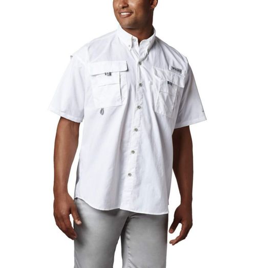 Camisa Columbia blanco talla L