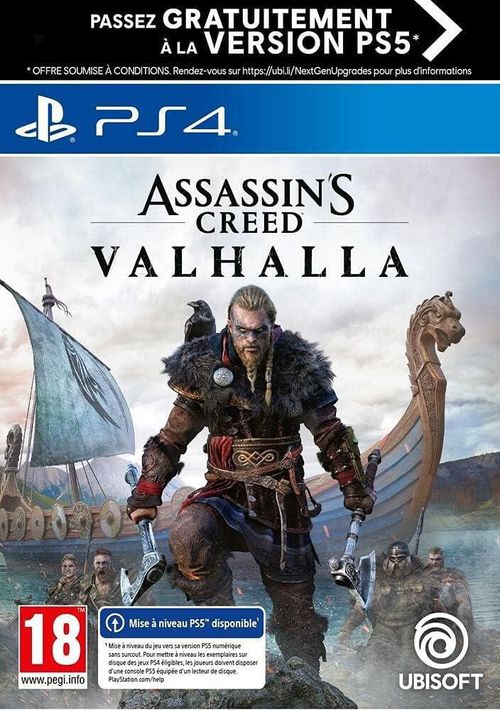 Videojuego físico Ubisoft Assassin's Creed Valhalla PS4