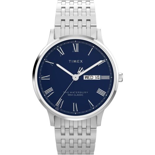 Reloj Timex Waterbury Classic 40mm Esfera Azul Acero Inoxidable