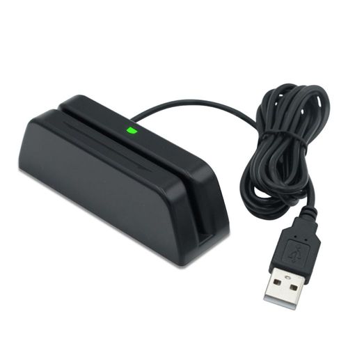 Lector de Banda Magnética MiniDX MSR123 USB Teclado 3 Pistas
