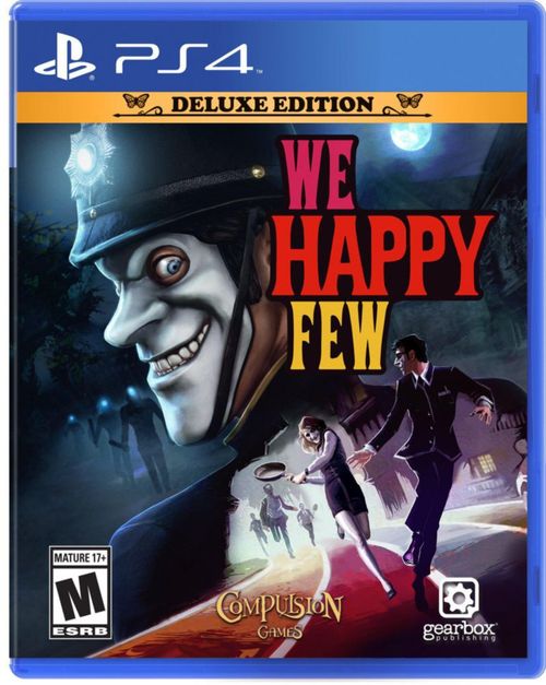 Juego físico We Happy Few Edición Deluxe para PS4 de Gearbox