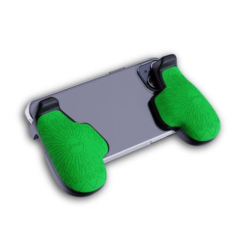 PUK Grip Ergonómico para Juegos en Teléfono Negro y Verde para Android