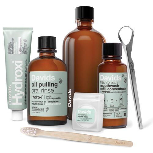 Kit de Cuidado Oral Davids con Nano Hidroxiapatita 1180 ml