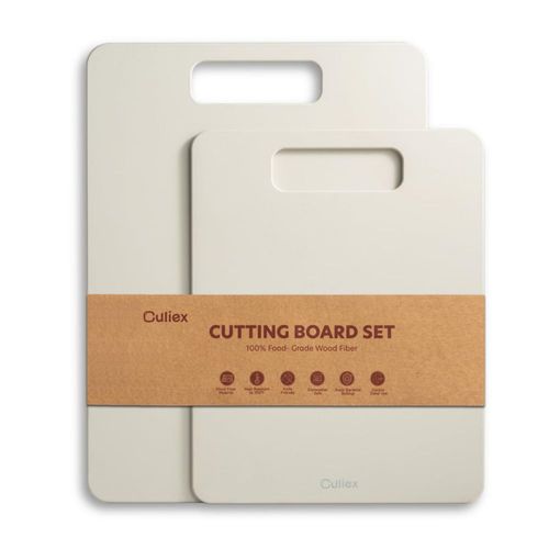 Set de Tablas para Cortar Culiex de Fibra de Madera Antideslizantes 2 piezas