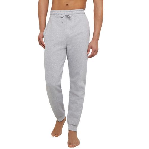 Pantalón deportivo Hanes para hombre color acero ligero algodón tamaño mediano
