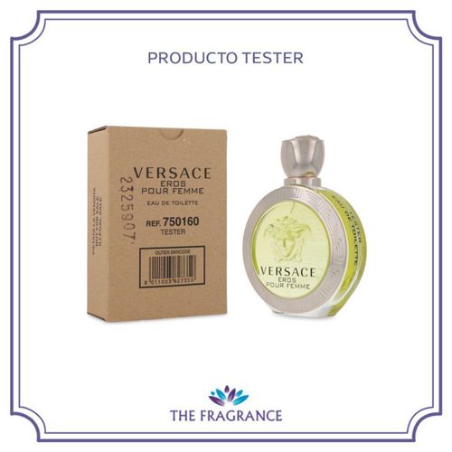 Tester Versace Eros Pour Femme 100Ml Edt Spray