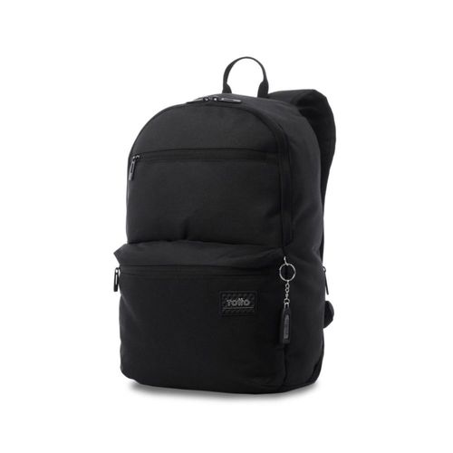 Mochila Grande Totto Drago con Porta Laptop 15" con Bolsillo Secreto 13L Negra