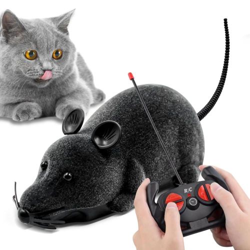 Juguete para Mascotas Aerbee Ratón RC Inalámbrico Interactivo