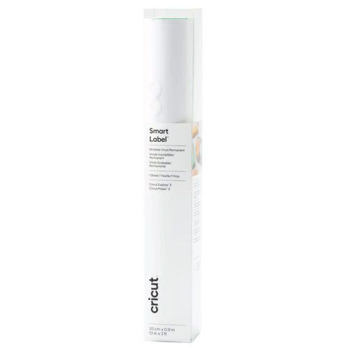 Vinilo Permanente Escribible Cricut Smart Label 33x90 cm Blanco