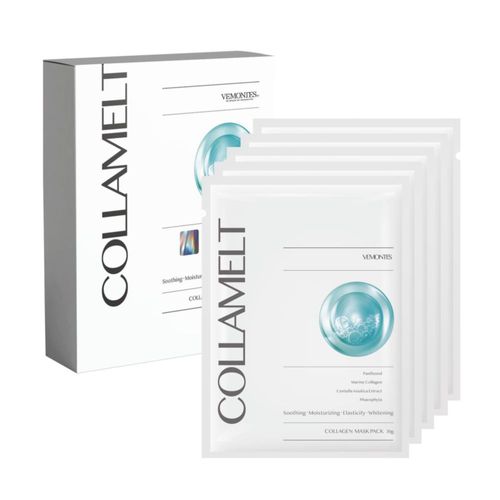 Mascarilla de Tratamiento para la Piel VEMONTES Hidrogel de Colágeno 5 Unidades
