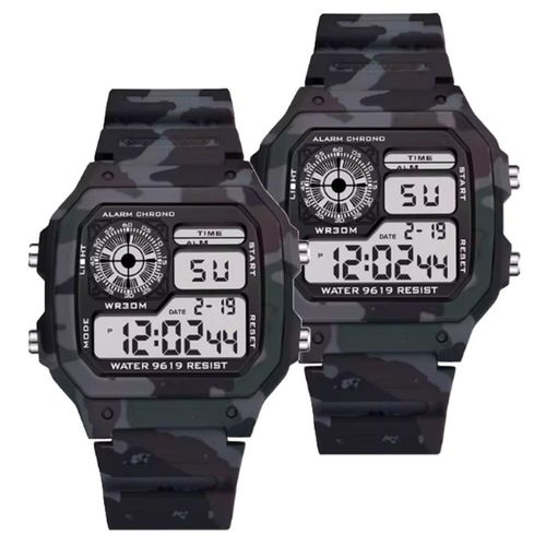 Reloj digital DeltaChronoGray MXDCQ-002 30 metros