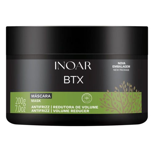 Acondicionador INOAR BTX Máscara Antifrizz con Aceite de Argán 200 g