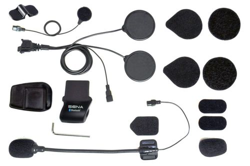 Kit de Abrazadera para Casco Sena para SMH5 SPH10H-FM Bluetooth